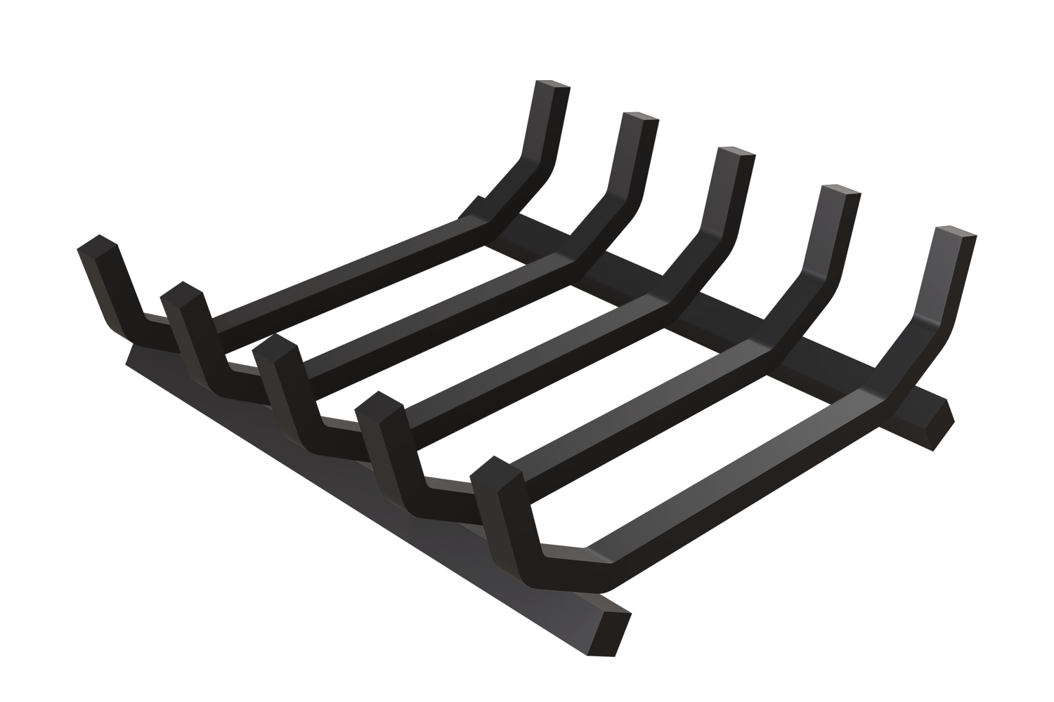Porte buches pour foyer bois en Epi KOBOK